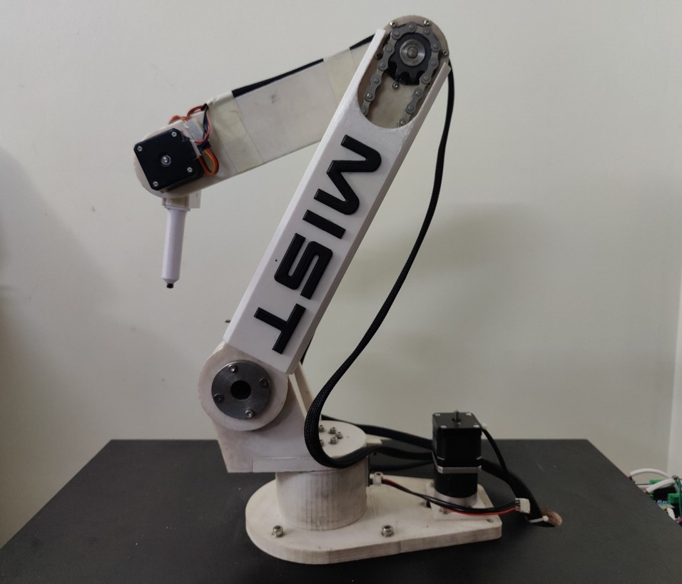 Robotic arm for Automated Coordinate Measurement- Final Year Projects of Batch ME-16