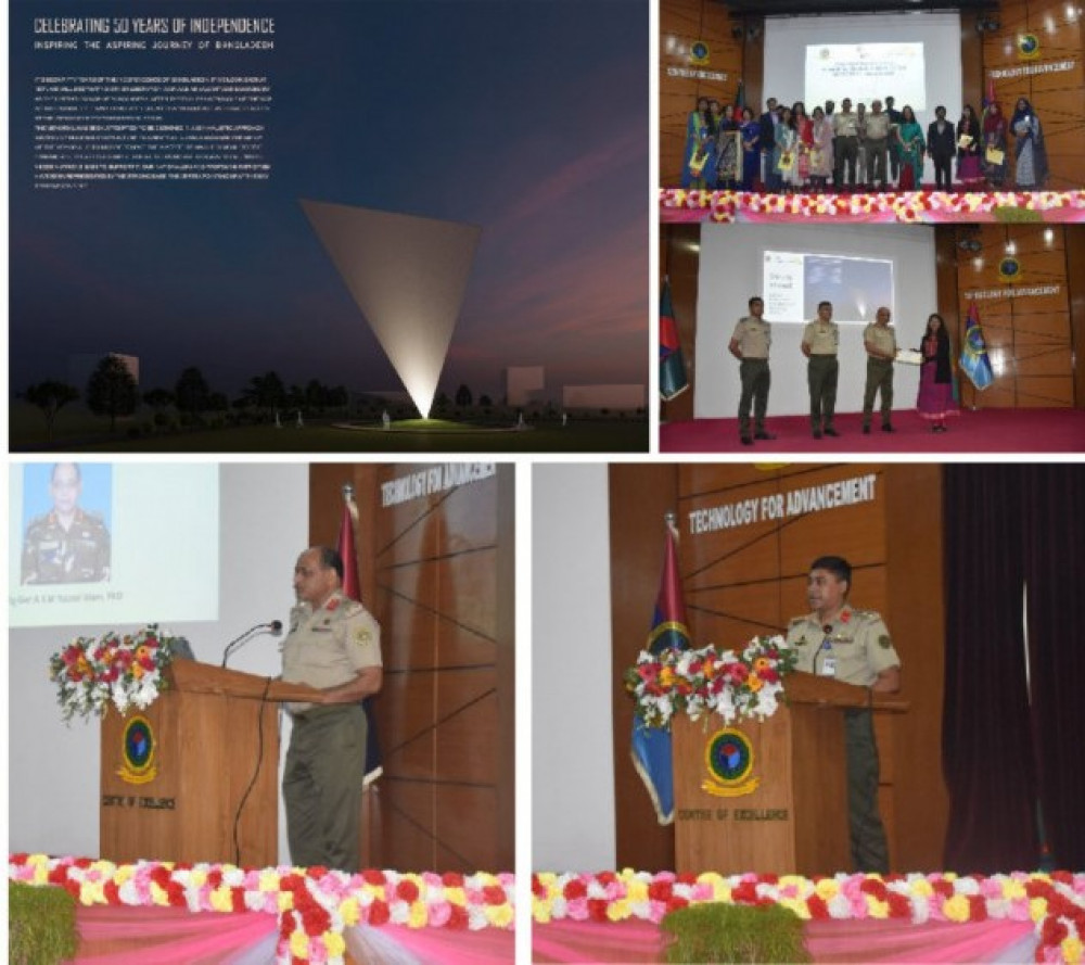 Prize Giving Ceremony  of MEMORIAL DESIGN COMPETITION, 2021 Organized by the Architecture Department  of MIST